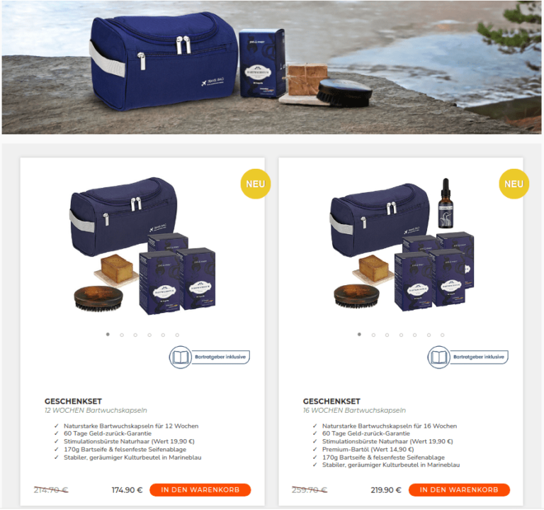 Geschenke für Bartträger